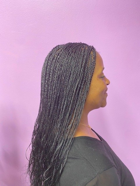 Long Micro Braids