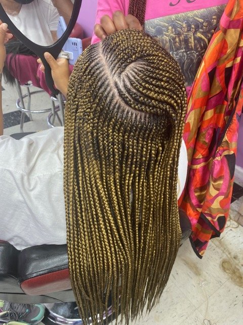 Golden Micro Braids