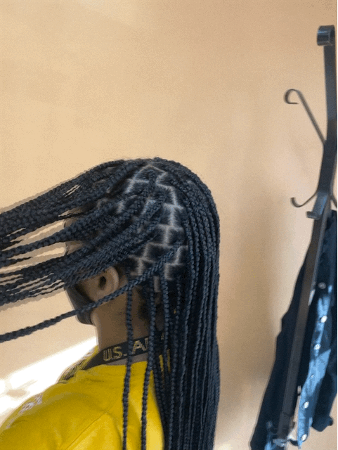 Detailed Cornrow Design