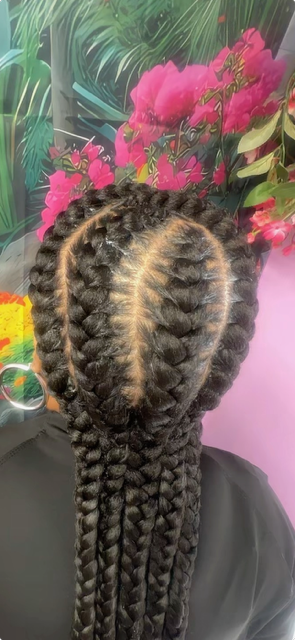 Ms. V's Hair Braiding style