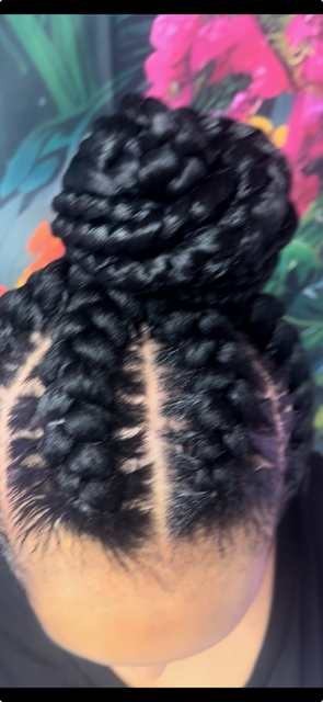 Ms. V's Hair Braiding style
