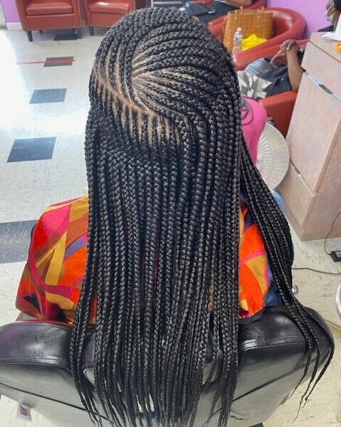Ms. V's Hair Braiding style