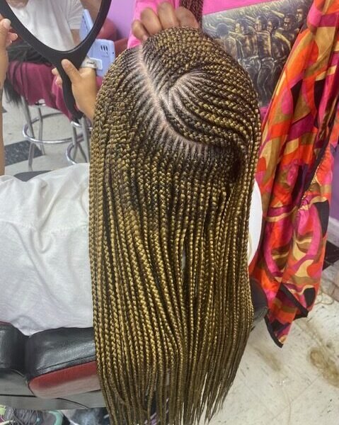 Ms. V's Hair Braiding style