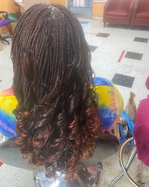 Ms. V's Hair Braiding style
