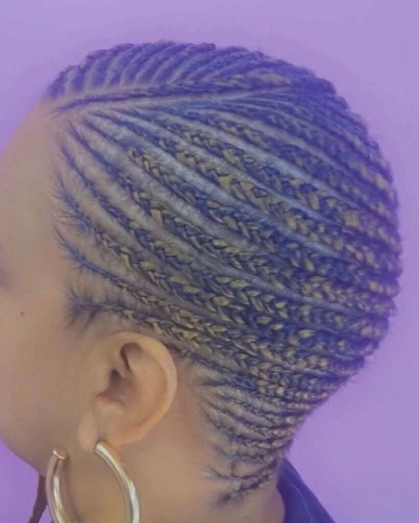 Ms. V's Hair Braiding style